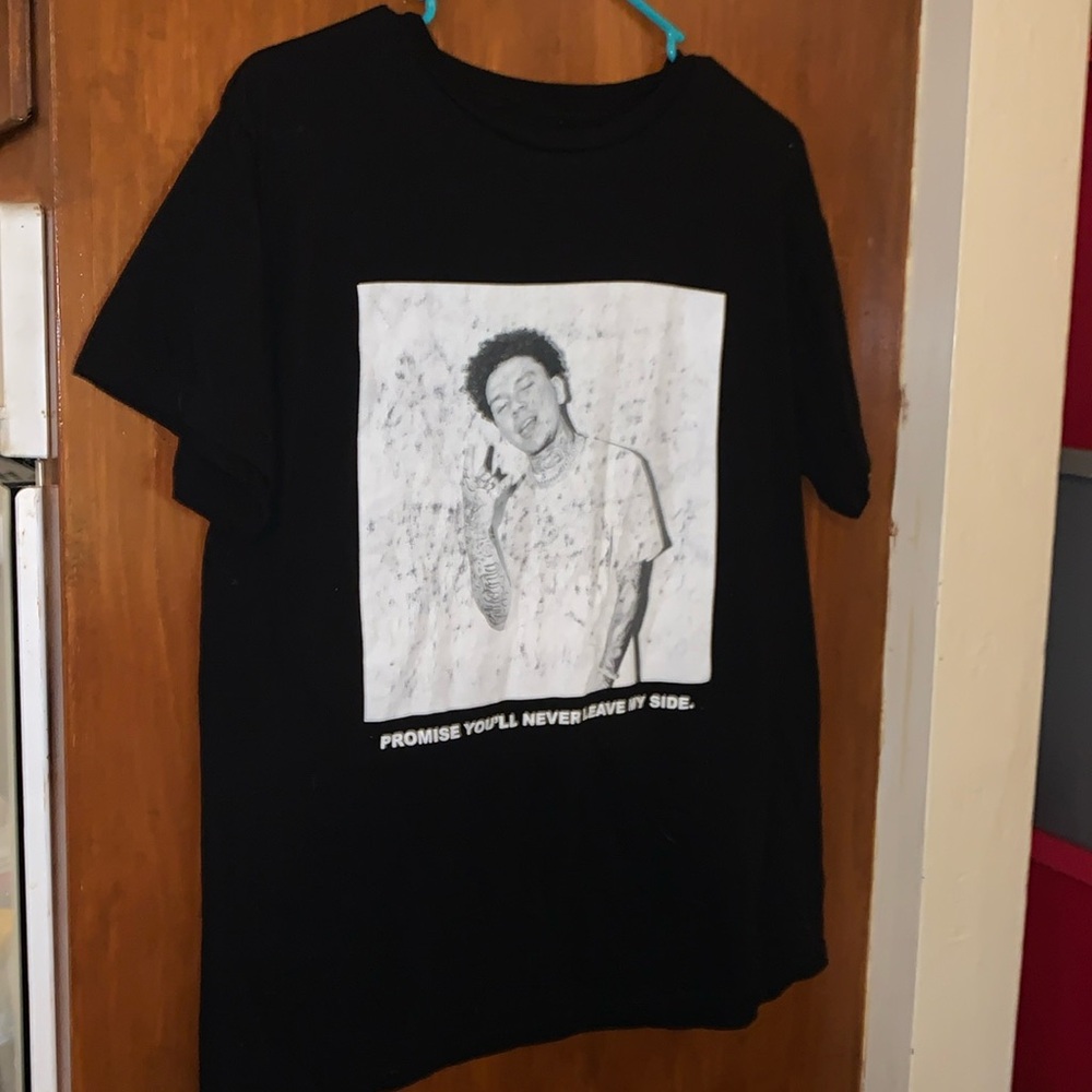 Phora Yours Truly T Shirt Adult Medium Rap Black Tee Photo Portrait